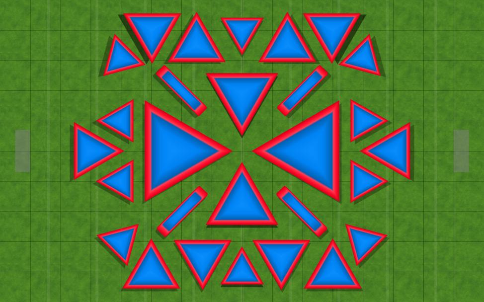 Triangles 1 Paintball Field Image