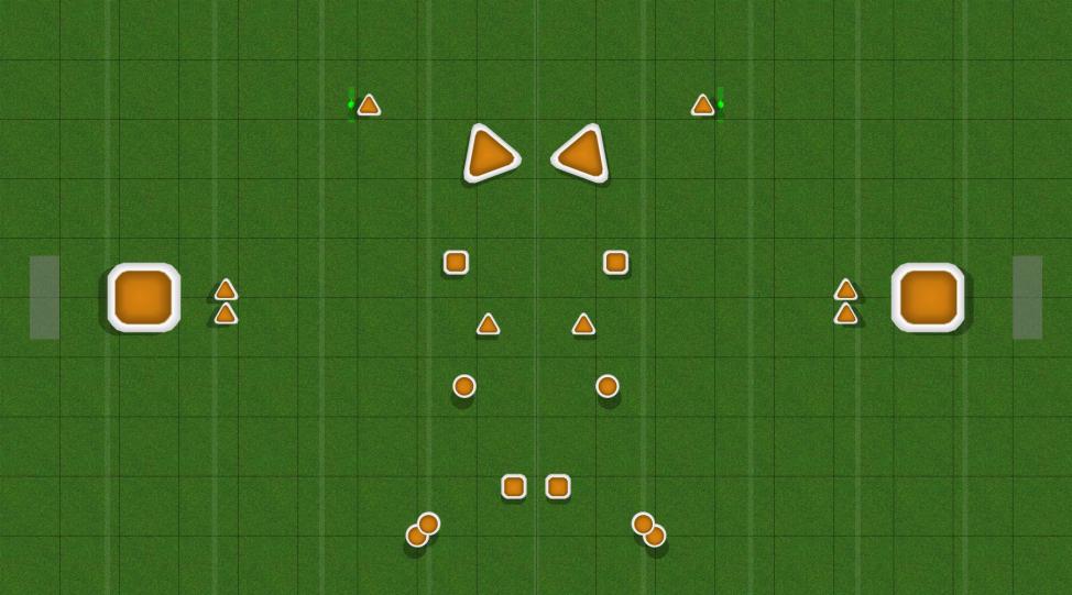bombs going off Paintball Field Image