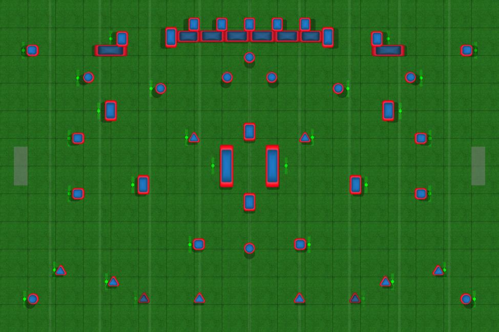 2018 NXL Layout Paintball Field Image