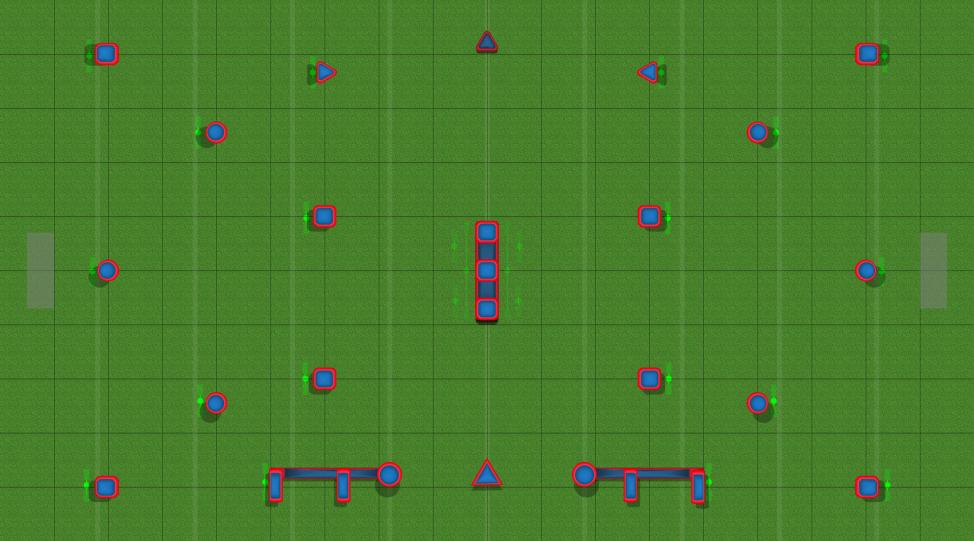 weird try at 2d paintball Paintball Field Image