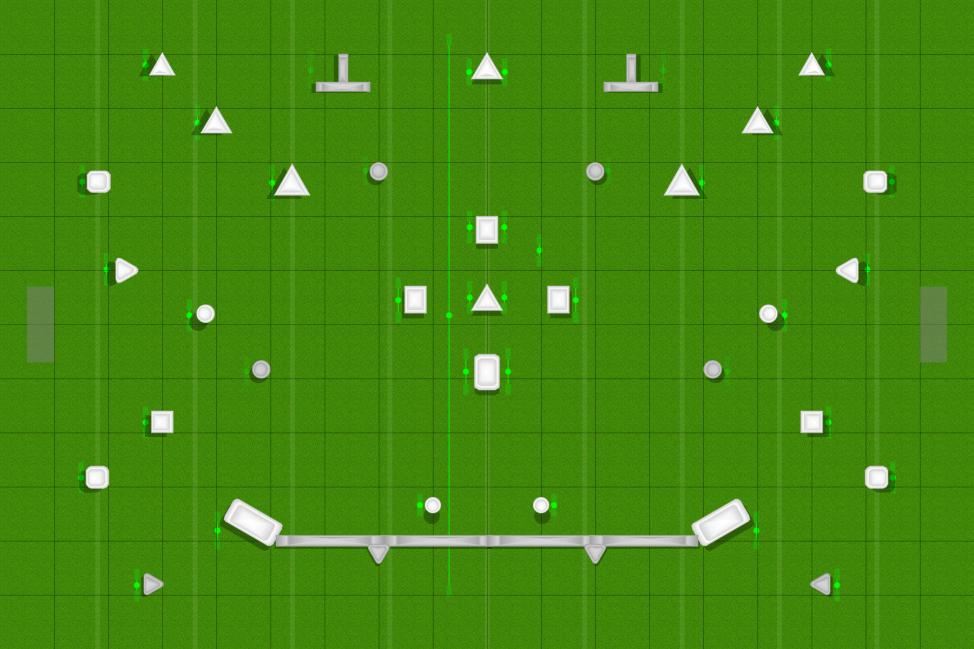 Layout E - ELegion Home Field Paintball Field Image