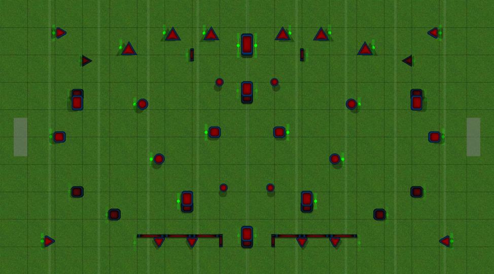 5v5 pro setup Paintball Field Image