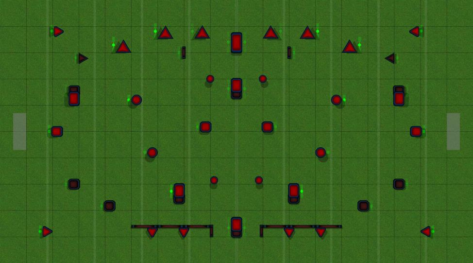 5v5 Pro Setup Paintball Field Image