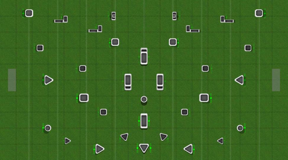 PNW MIXS Layout 2 (butterfly) Paintball Field Image