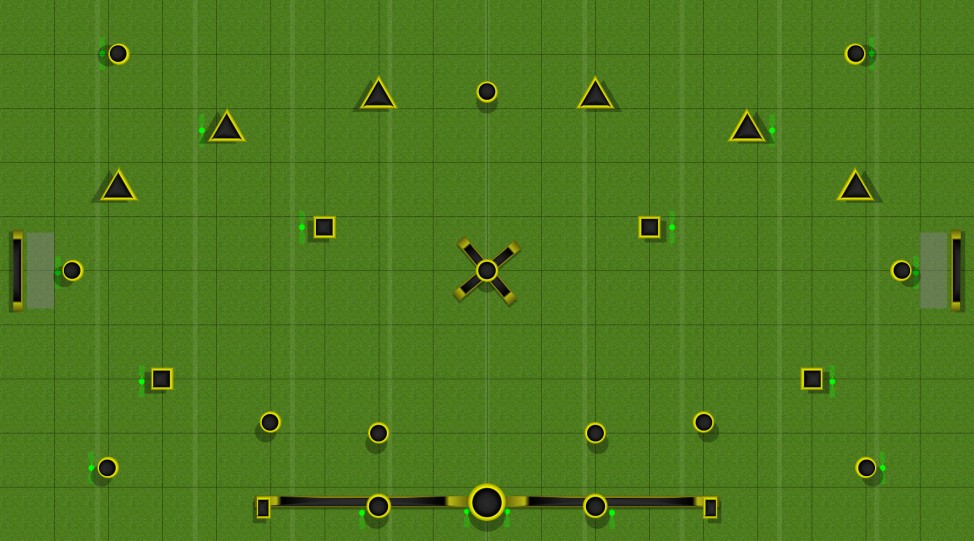 Test field #1 Paintball Field Image