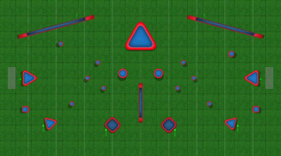 Strategy Battle Paintball Field Image