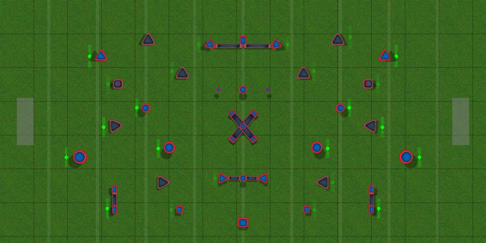 X-Games Knockoff Paintball Field Image