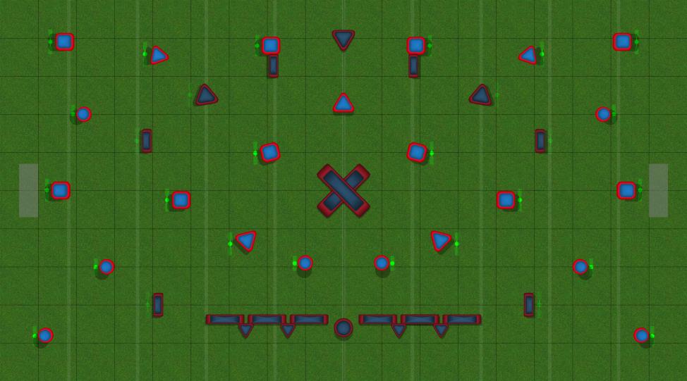 Alpha Map #1 v2 Paintball Field Image