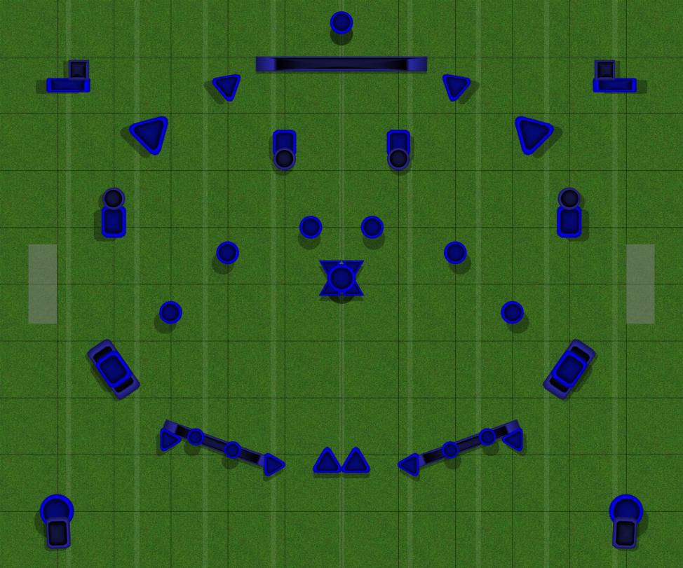 5v5 tournament Paintball Field Image