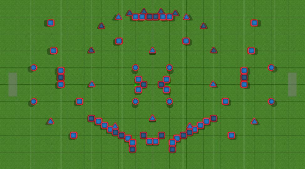 Funnel V Paintball Field Image
