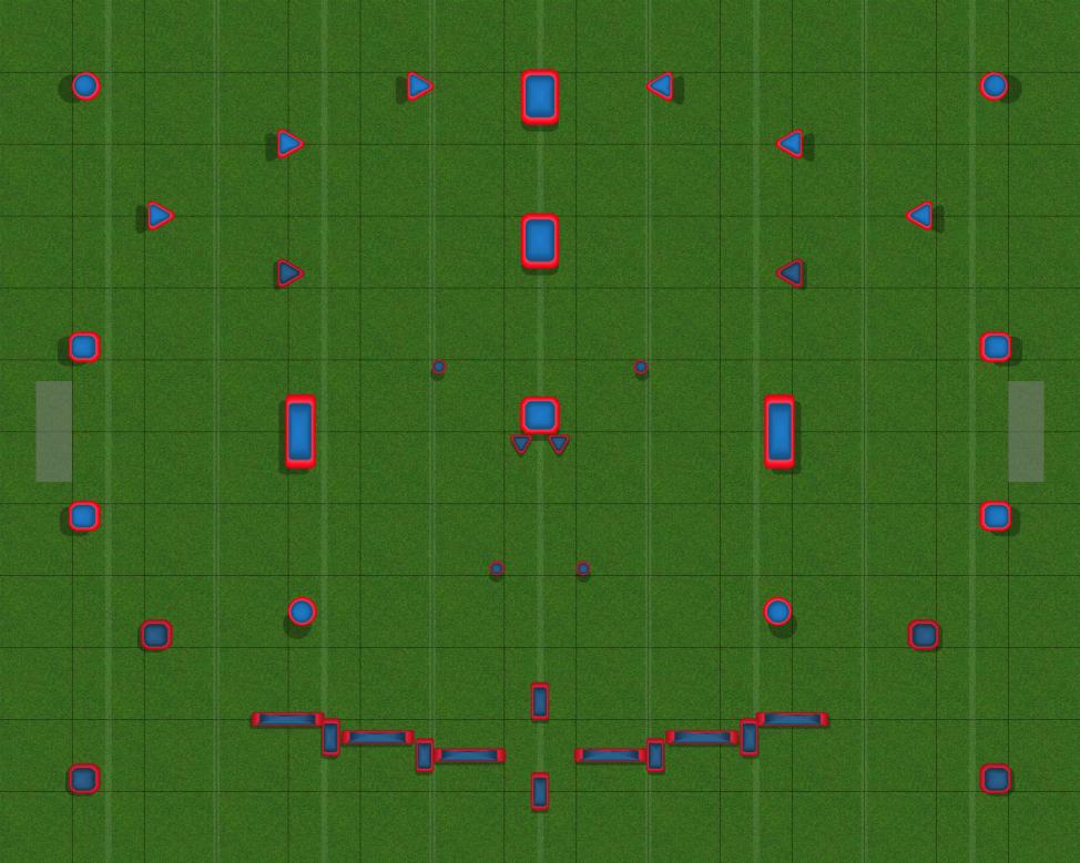 EXL 3 man 2022 Paintball Field Image
