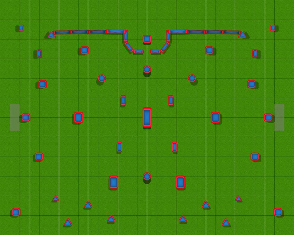 2D Paintball Field SP0NGE field 1 by S0NGE