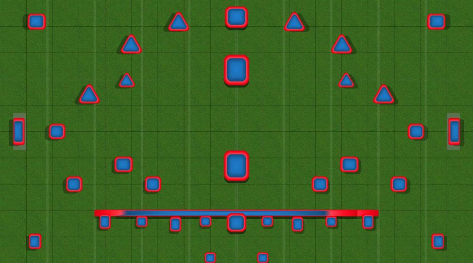 laser's 4v4 scrim Paintball Field Image