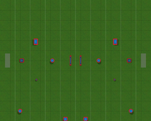 NXL Bunker Set Cleared Paintball Field Thumbnail