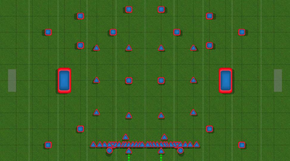 real snake Paintball Field Image