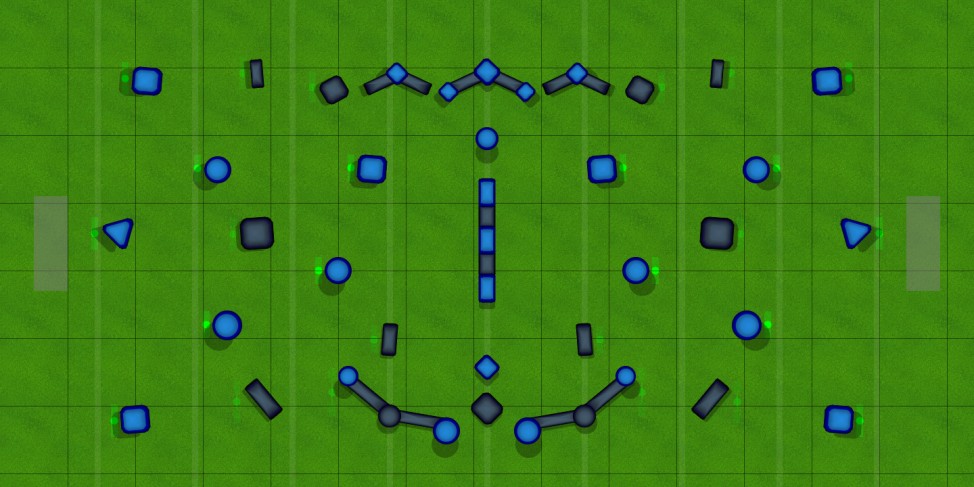 3v3 Alpha Map #2 Paintball Field Image