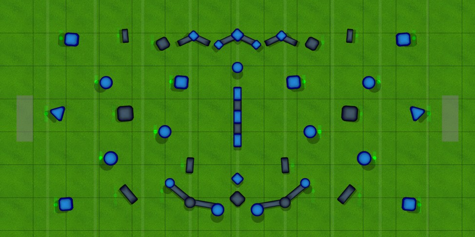 3v3 Alpha Map #2 Paintball Field Image