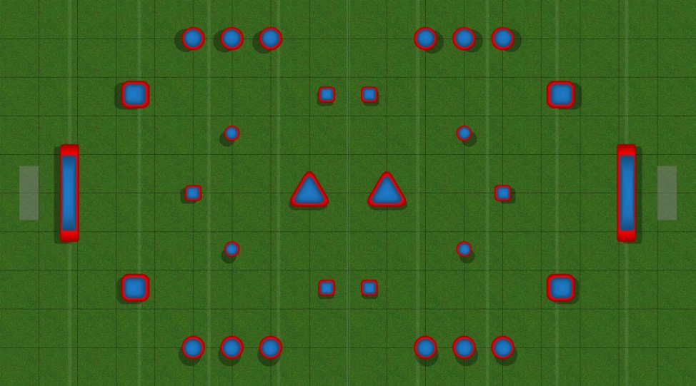 No Straights Paintball Field Image
