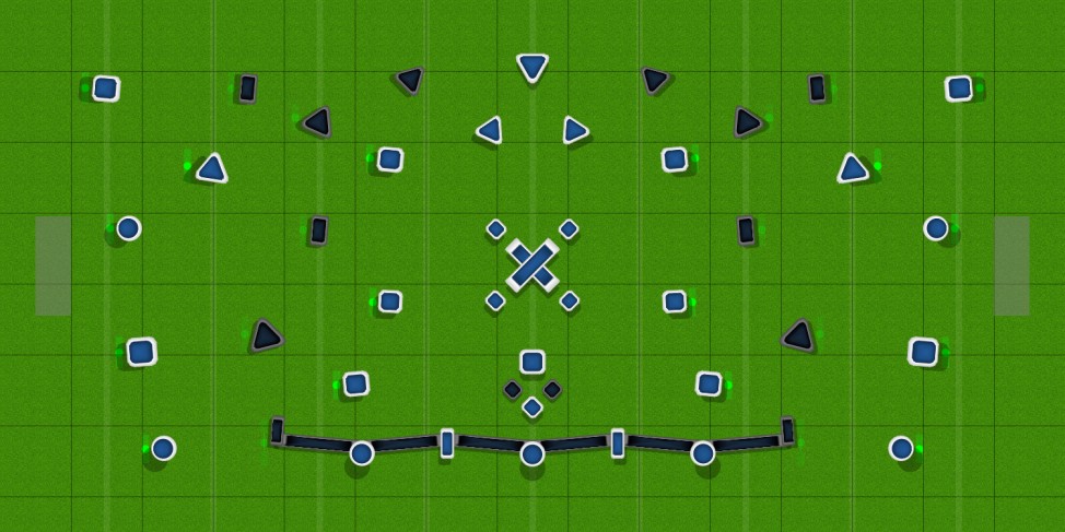 3v3 Alpha Map #3 Paintball Field Image