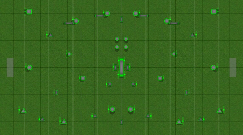 The Gridiron v1.0 Paintball Field Image