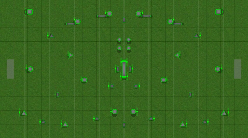 The Gridiron v1.0 Paintball Field Image