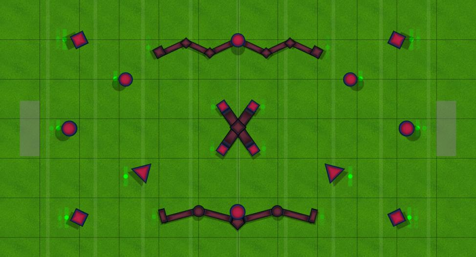 1v1 Alpha Map #1 Paintball Field Image