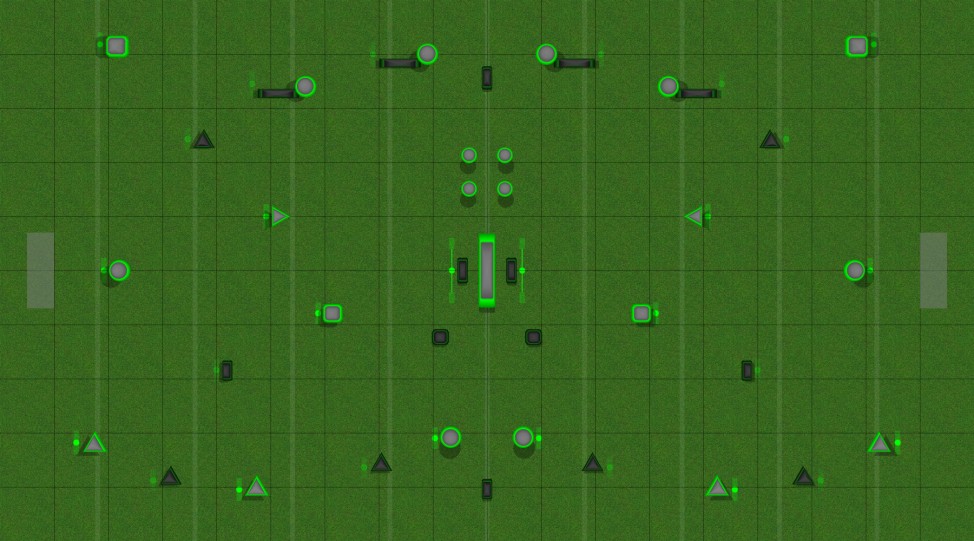 The Gridiron v1.0 Paintball Field Image