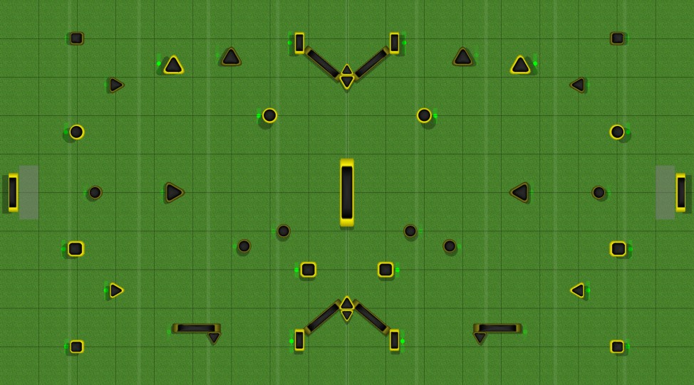 SMP Layout #1 Paintball Field Image